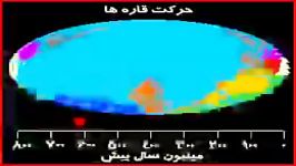 حرکت قاره ها طی ۸۰۰میلیون سال قبل