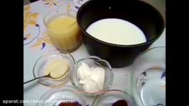 دسر شیر عسلی آشپزی اینجا تا آنجا sweetened condensed milk dessert