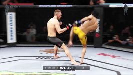 مبارزه بروسلی کانر مک گرگور در EA Sports UFC 2