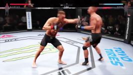 مبارزه یوری بویکا کانر مک گرگوری در EA Sports UFC 2