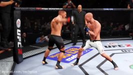 مبارزه یوری بویکا جیسون استاتهام در EA Sports UFC 2