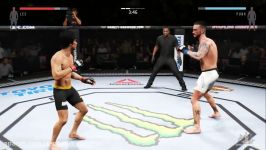 مبارزه بروسلی سی ام پانک در EA Sports UFC 2