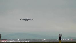 A380 massive reverse thrust must watch until the end