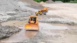 CATERPILLAR EQUIPMENT WORK HEAVY RC MACHINES AT WORK COOL RC TOYS IN ACTION