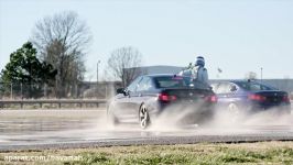 Watch the ALL NEW BMW M5 refuel mid drift to take TWO GUINNESS WORLD RECORDSamp