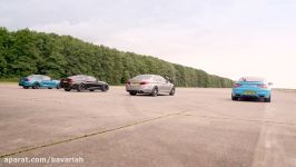 BMW M5 v M4 v M2 v M6 DRAG ROLLING RACE  Head to Head