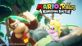 Mario + Rabbids Kingdom Battle Donkey Kong Reveal Trailer  Ubisoft US