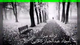 آهنگ فوق العاده زیبای پرکشیدی ، ترانه ای استاد کاکایی، ویولن پیام طونی..