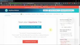 آموزش ساخت کیف پول My Ether Wallet
