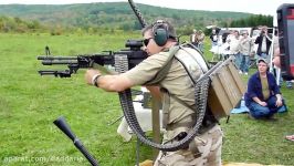 شلیک های مداوم مسلسل M60E4 ساخت آمریکا