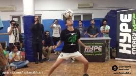 Ahmadreza vs Esimo FINAL an freestyle football championship 2016