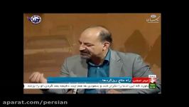 کیهان لندنلنزایران قهر دکتر کردوانی استاد دانشگاه در برنامه زنده تلویزیون