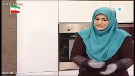 خانم کامیار  طرز تهیه کباب تنوری در نان  anian food  persian food