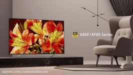 تلویزیون 2018 سونی x8500f  کیفیت 4k HDR