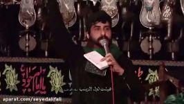 سید علی فالی  غم می کشدم ساقی زمینه  دو زمینه