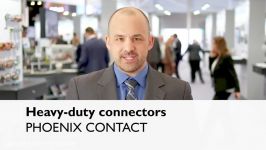 Push in Technology even with heavy duty connectors  Phoenix Contact