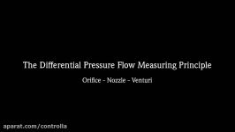 The Differential Pressure Flow Measuring Principle Orifice Nozzle Venturi