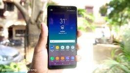 جعبه گشایی موبایل Samsung Galaxy A8 Plus 2018