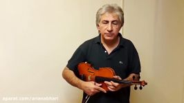 آموزش ویولن 007 درس 3 تا 6 لو ویولن Le Violon