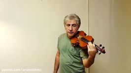 آموزش ویولن به زبان فارسی 015 درس 40 تا 45 لو ویولن Le Violon