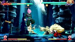 گیم پلی Dragon Ball FighterZ کیفیت بالا