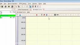 Recording of Cyclic Curves using Fieldcare