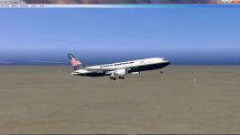 فرود زیبای بویینگ 767 در فرود گاه اهواز