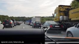 Rettungsgasse fehlt INSIDE MTD Alarmfahrt über die Autobahn