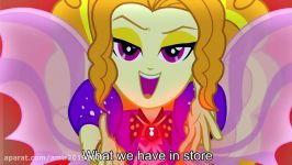 Welcome to the Show With Lyrics  My Little Pony Equestria Girls Rainbow Rocks Song