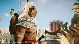 20 Minutes of Assassins Creed Origins Open World Gameplay in 4K  E3 2017