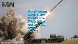 BM 30 Smerch  Russian Multiple Rocket Launcher Review