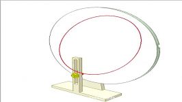 Drawing ellipse mechanism 11