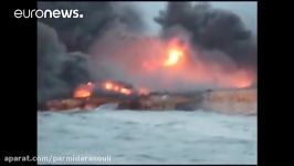 همه خدمه نفتکش ایرانی سانچی در ساعات اولیه آتش سوزی جان باخته اند…
