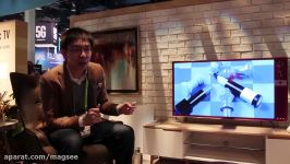 تلویزیون 150 اینچ 4K هایسنس در نمایشگاه CES 2018