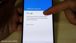 باز کردن قفل گوگل FRP سامسونگ A7 2017  android 6.0.1