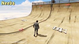 MEGA RAMP  Funny Vehicles Mod  GTA 5 Gameplay Video