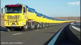 طولانی ترین کامیون جهان، کامیونی 800 متر طول