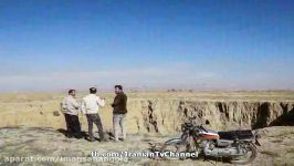تصاویر فیلم تکان دهنده تشکیل فروچاله های عظیم در شهرهای مختلف ایران