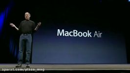 مراسم Macworld 2008 برای معرفی مک بوک ایر توسط جابز