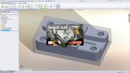 SolidCAM Tutorial Video3 Defining new CAM part using coordinate system and stock material. 