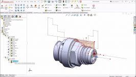 SolidCAM  How to define Part Transfer in MillTurn