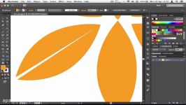 ۲۳ ملحق کردن جدا کردن در Adobe Illustrator