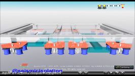 Simulation Result of 3D Seismic Isolators