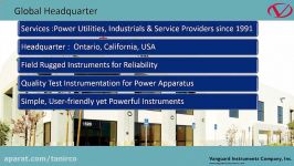 معرفی شرکت Vanguard Instruments کشور آمریکا