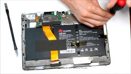 آموزش تعویض باتری تبلت Huawei MediaPad 10 FHD