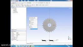 Tutorial on Stresses produced in a Ratchet Wheel durig its rotation in Explicit Dynamics in ANSYS