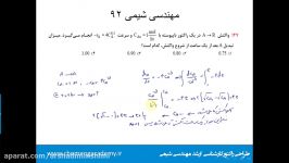 تستهای تکراری مهم طراحی راکتور ارشد مهندسی شیمی