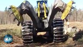 Amazing Modern Largest Equipment Machine Agriculture Fastest Tractor Moving Tree