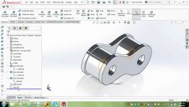 Chain and Sprocket designingassemblingMotion Study in Solidworks