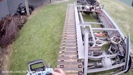 Half Scale Drivable RC Tank And Remote Movements